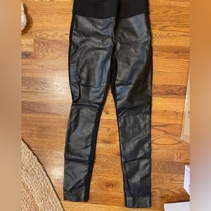 NWOT Club Monaco Faux Leather legging